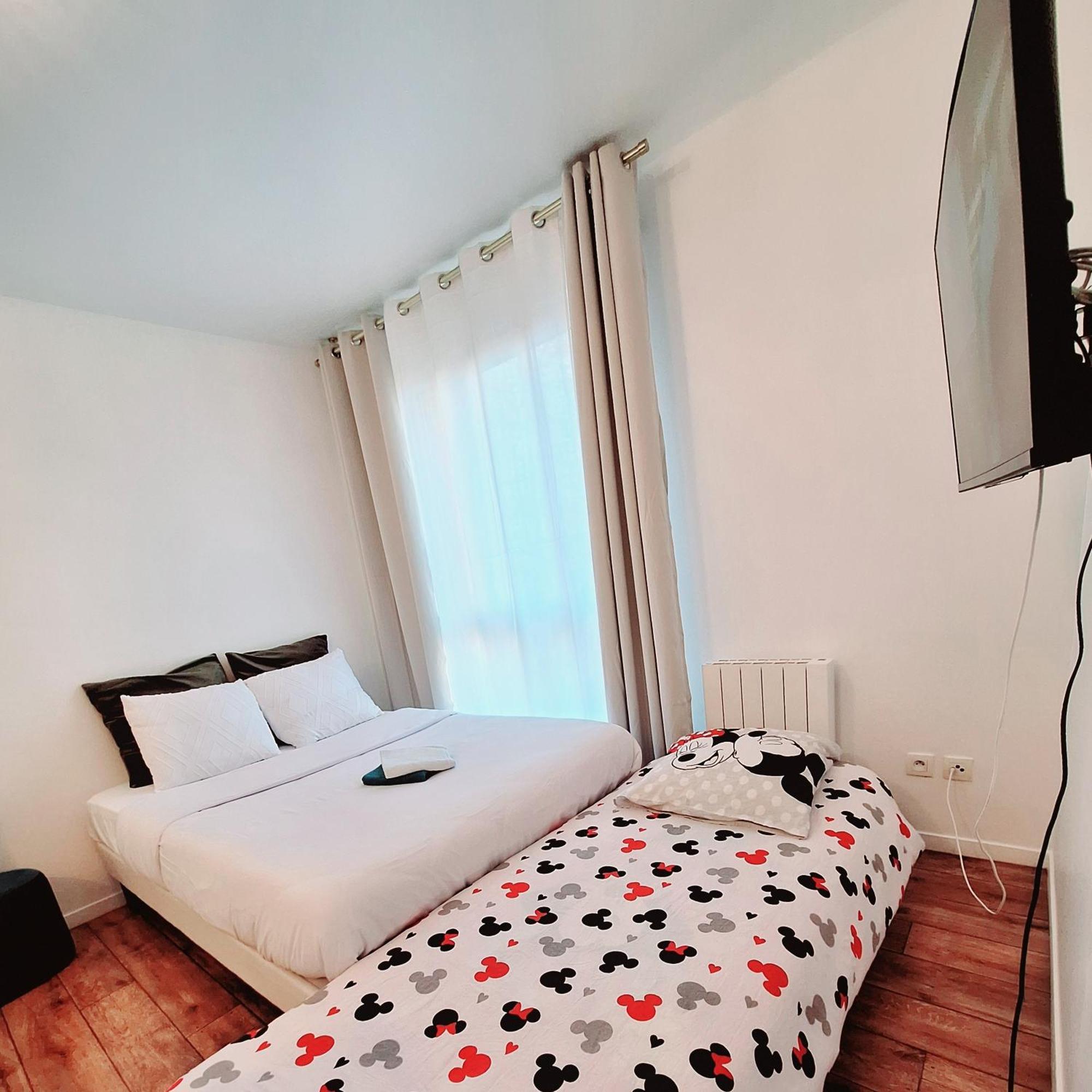 Studio Alpha - 2Min By Train To Disneyland Or 20Min Walk - 5Min Walk To "Val D'Europe" Station Montévrain Kültér fotó