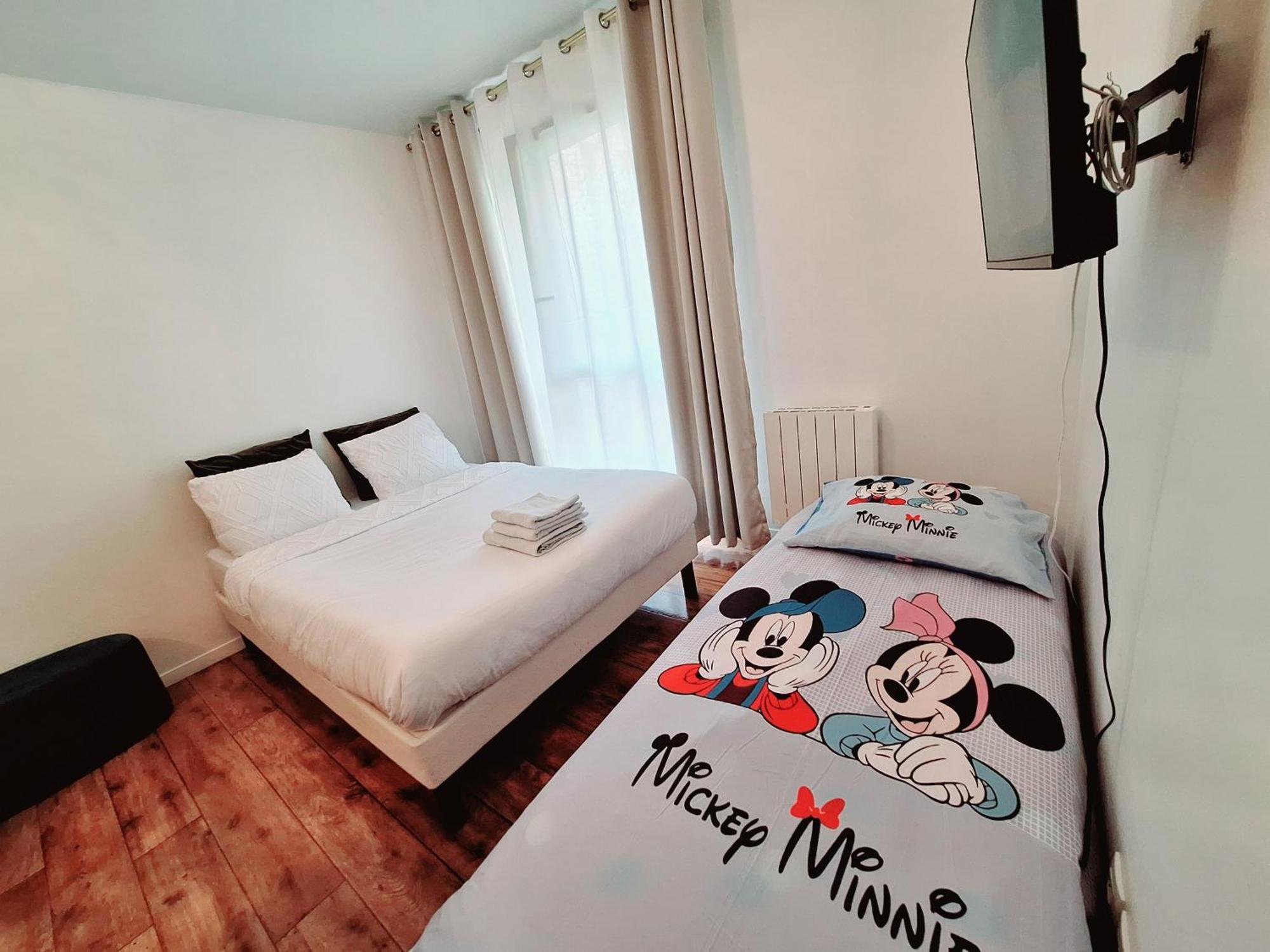 Studio Alpha - 2Min By Train To Disneyland Or 20Min Walk - 5Min Walk To "Val D'Europe" Station Montévrain Kültér fotó